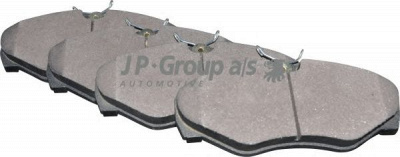 JP GROUP 1263601910 -  Колодки тормозные дисковые передние, комплект